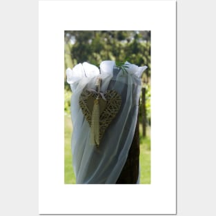 Love Heart  by Avril Thomas, Adelaide wedding venue, Vineyard wedding Adelaide, Winery wedding SA Posters and Art